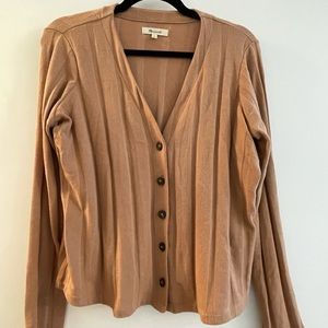 Madewell brand new ribbed sweater knit cardigan